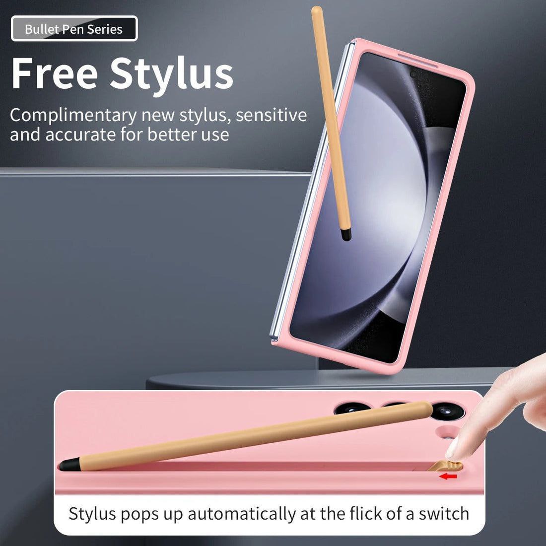Bullet Pen Series Case for Samsung Galaxy Z Fold